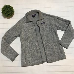 Patagonia Better Sweater Full Zip Jacket Heathered Gray Women’s Size Medium